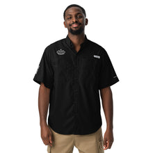 Load image into Gallery viewer, Lotus + INSPIRE - Men’s Columbia short sleeve button shirt