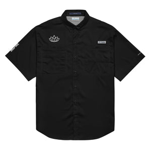 Lotus + INSPIRE - Men’s Columbia short sleeve button shirt