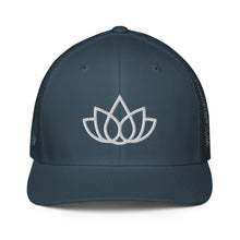 Load image into Gallery viewer, Lotus - Mesh back trucker cap